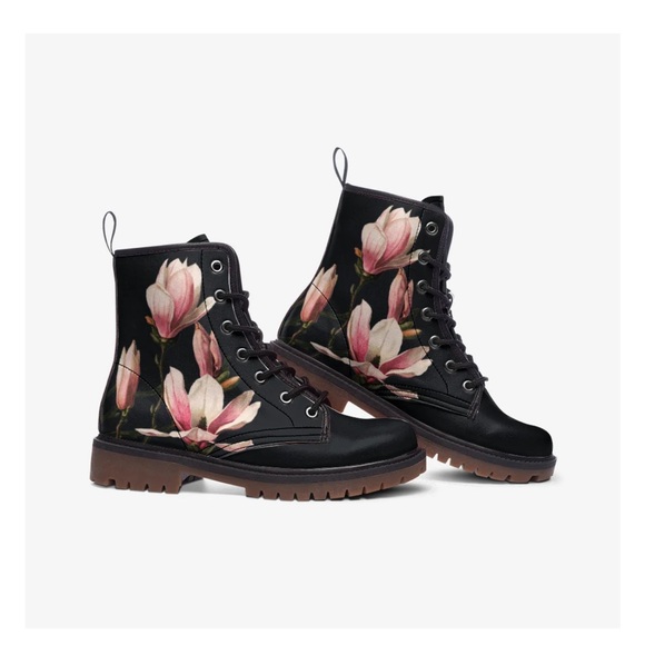 NWT Harlow & Lloyd Magnolia combat boots - size 10 - Picture 3 of 3
